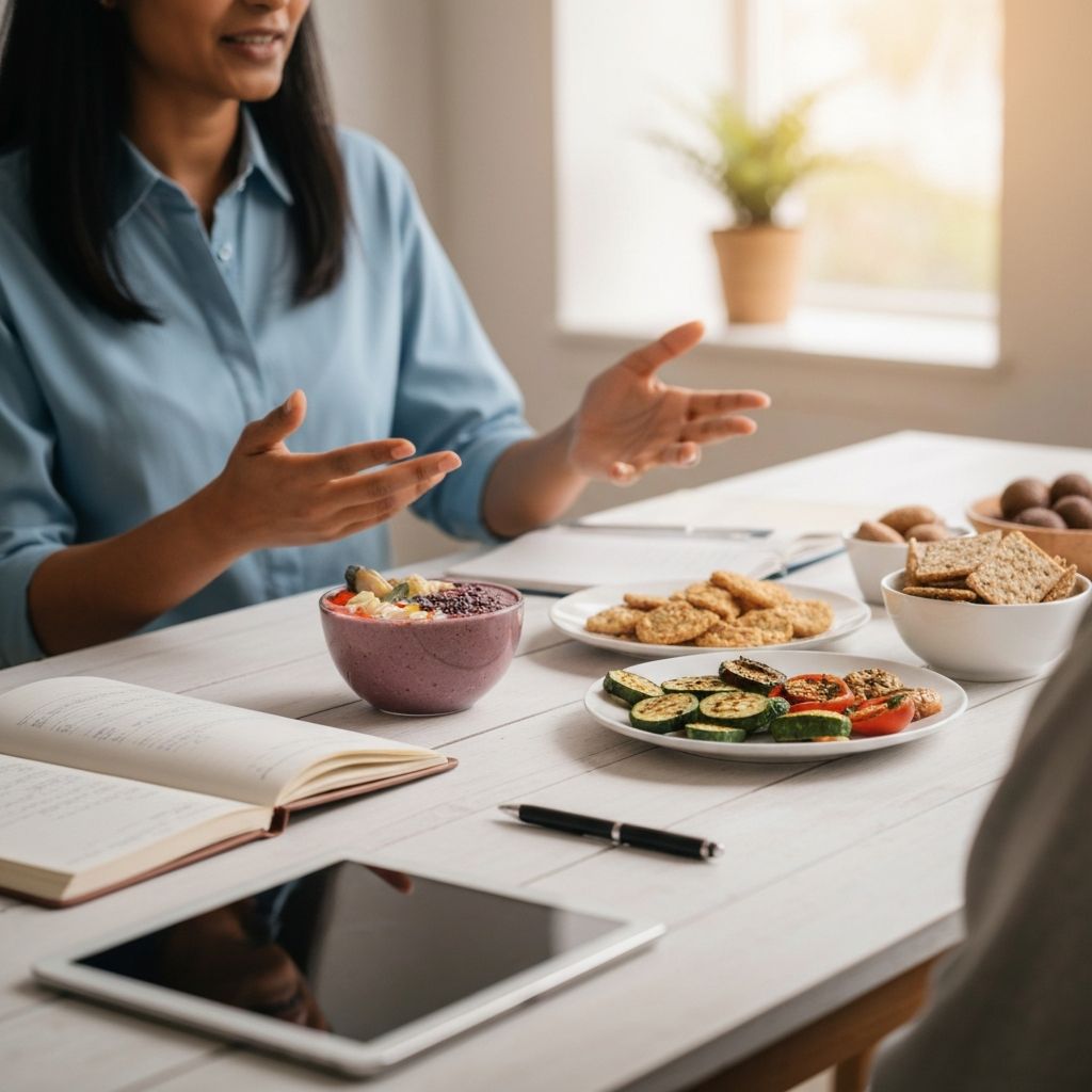 Lifestyle nutrition consultation session